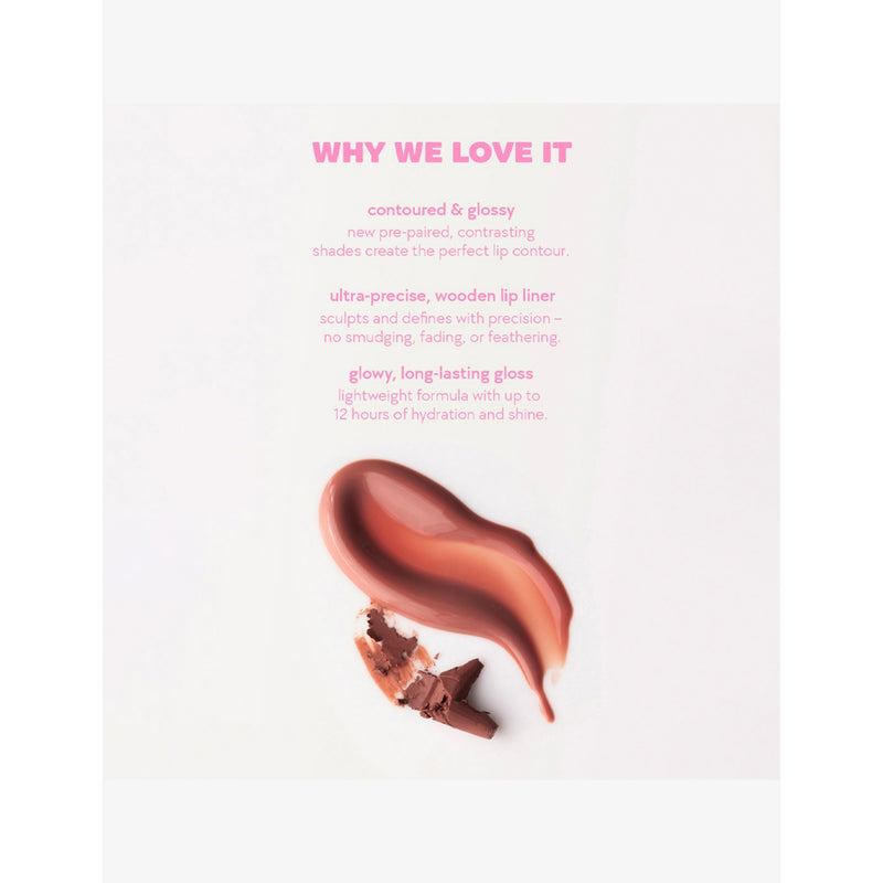 Kylie By Kylie Jenner glossy lip kit (British brand)