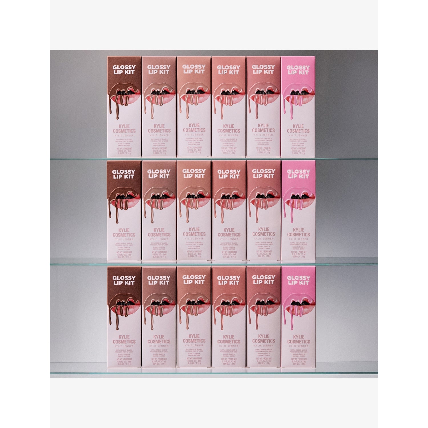 Kylie By Kylie Jenner glossy lip kit (British brand)