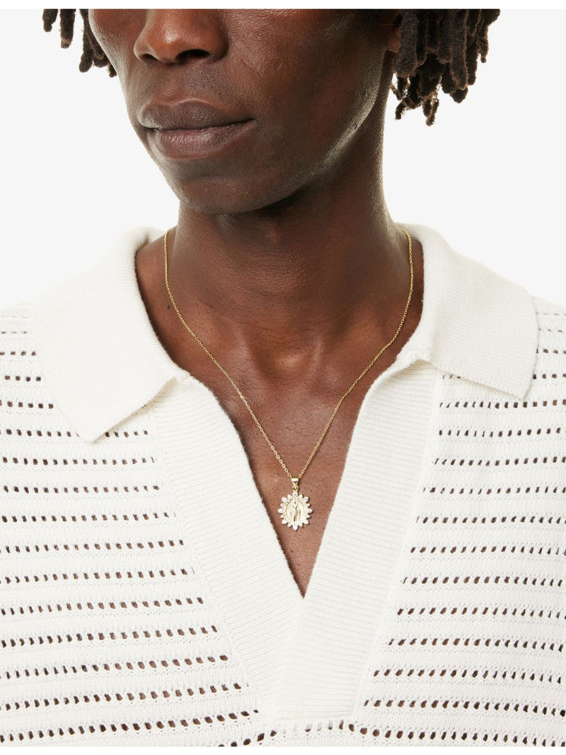 Common Lines Maria gold-tone sterling silver necklace 55cm, UK version
