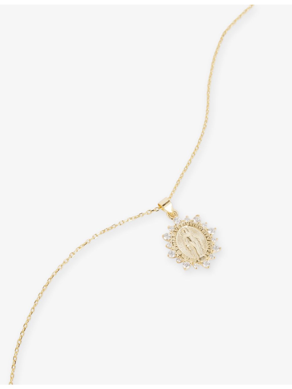 Common Lines Maria gold-tone sterling silver necklace 55cm, UK version