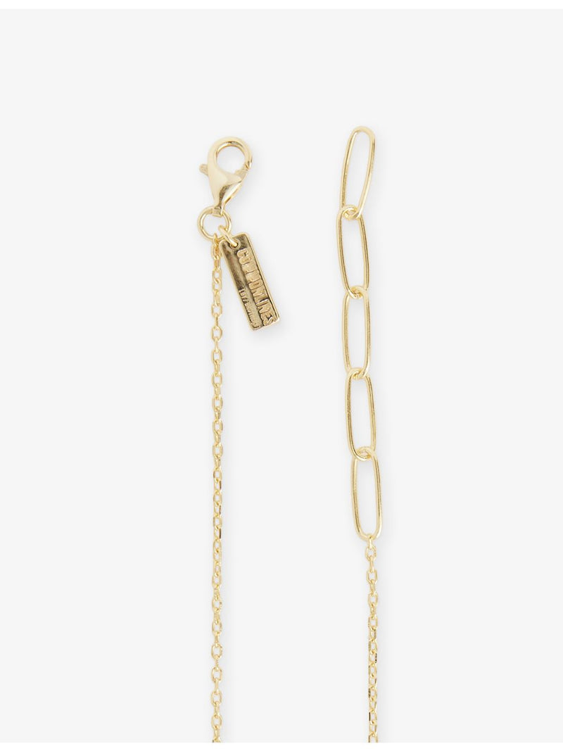 Common Lines Maria gold-tone sterling silver necklace 55cm, UK version