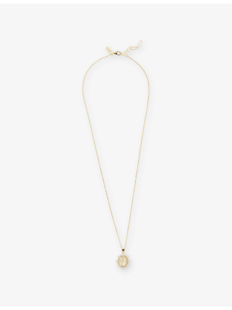 Common Lines Maria gold-tone sterling silver necklace 55cm, UK version