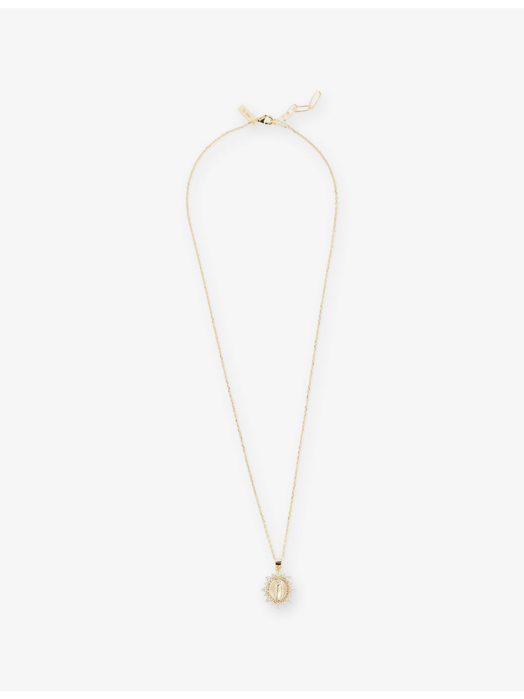 Common Lines Maria gold-tone sterling silver necklace 55cm, UK version
