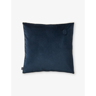 selfridges BOSS B Velvet Square Velvet Cushion Cover, 43cm x 43cm- Buy online at McGrocer