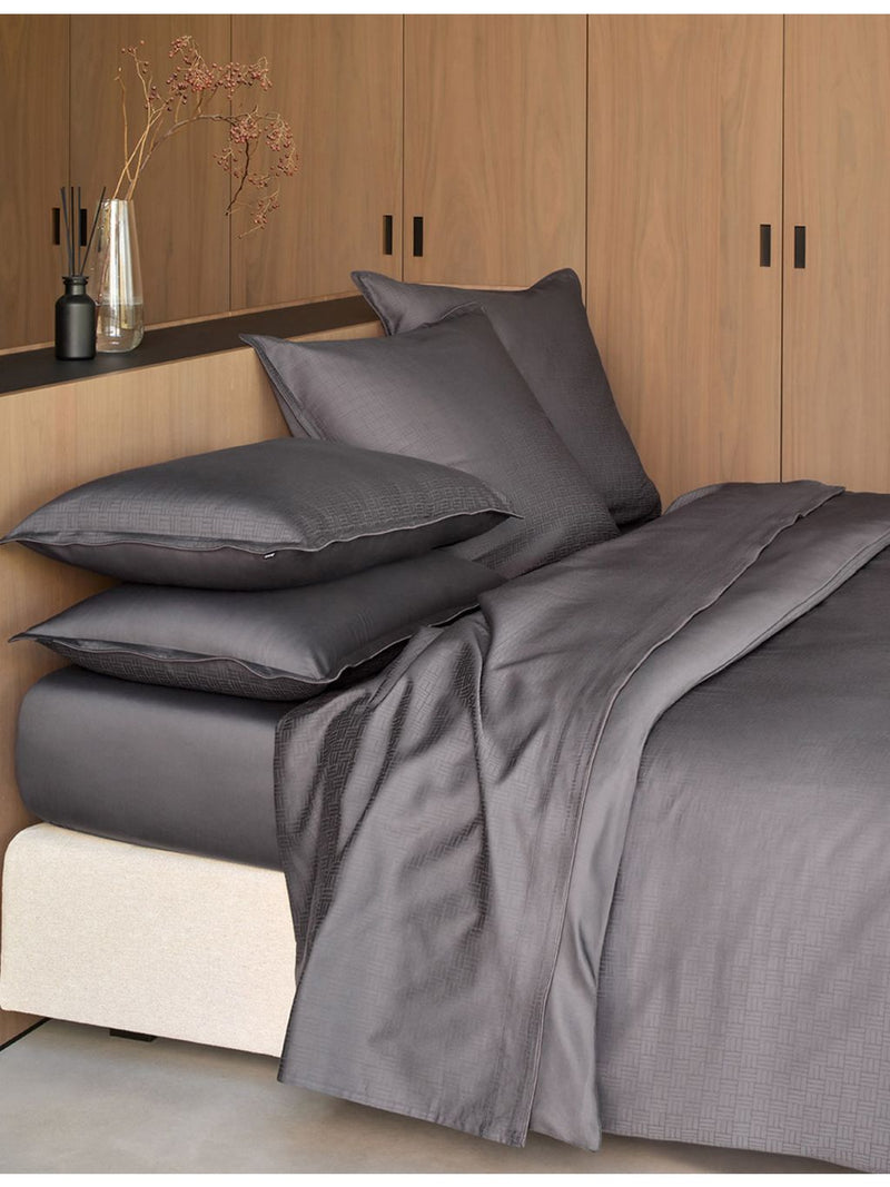 BOSS Lattice Square cotton pillowcase 65cm, imported from the UK