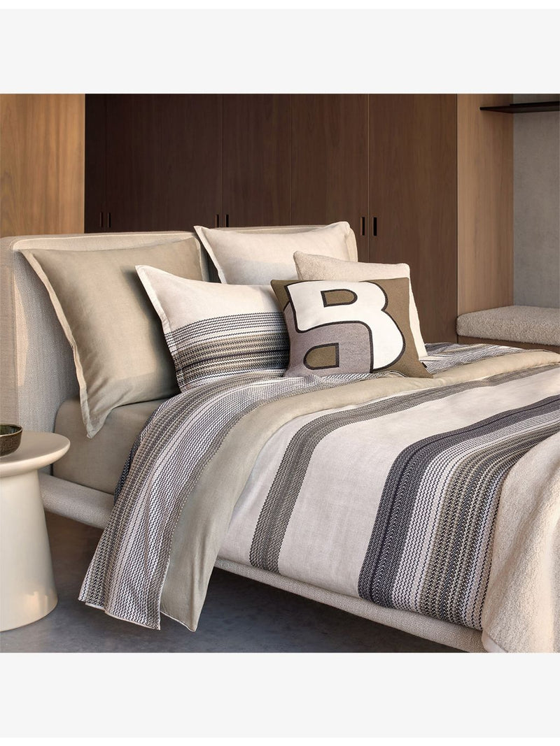 BOSS double duvet cover modernist stripe print (British brand)