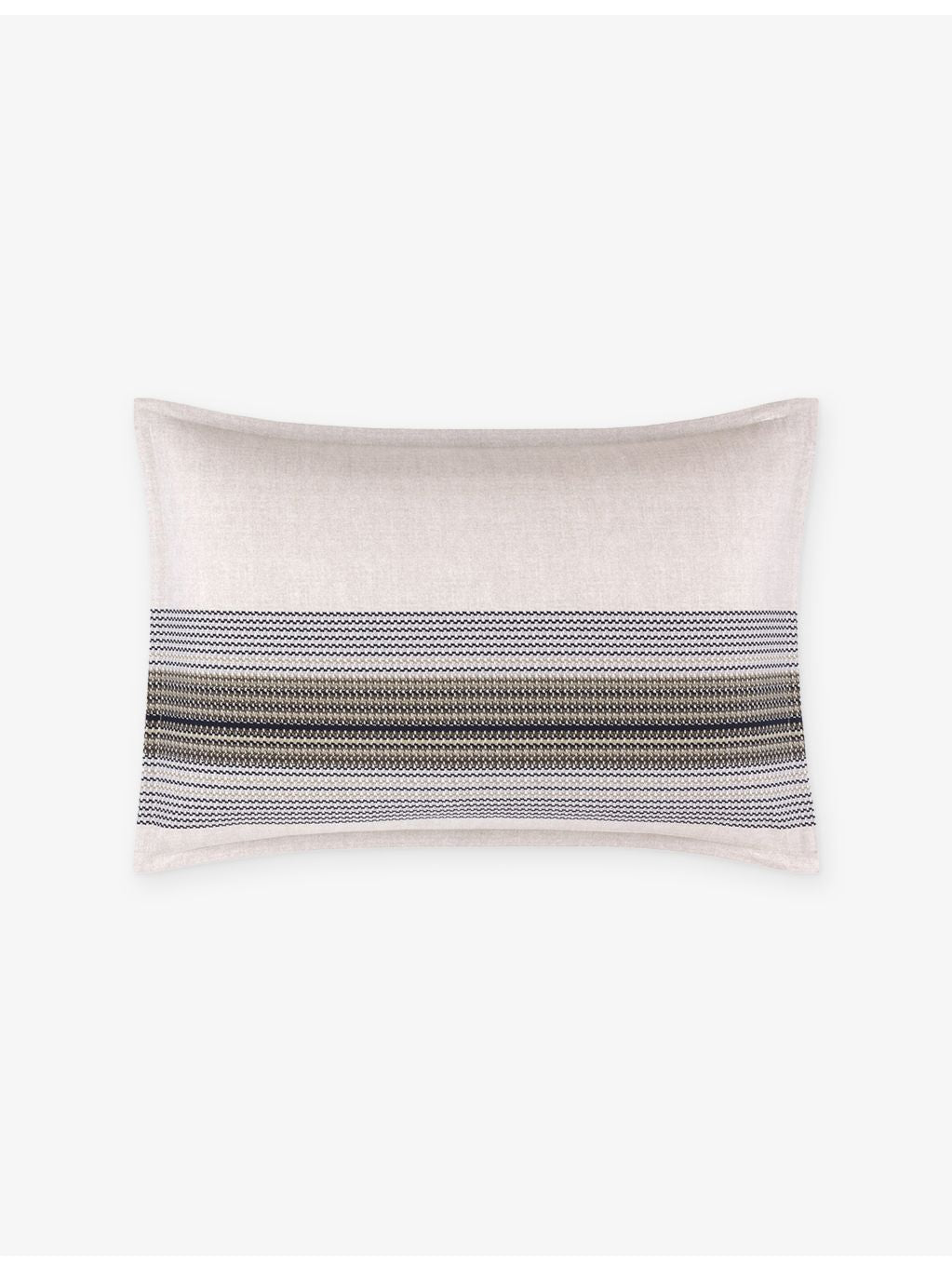 BOSS striped cotton pillowcase standard size, imported from the UK