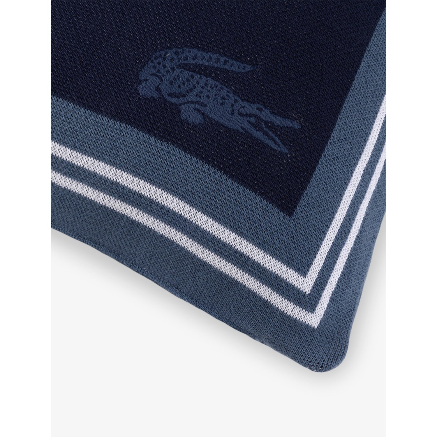 Lacoste square cotton cushion cover 45cm, UK version