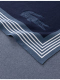 Lacoste throw blanket jacquard plaid 130x170cm, imported from the UK