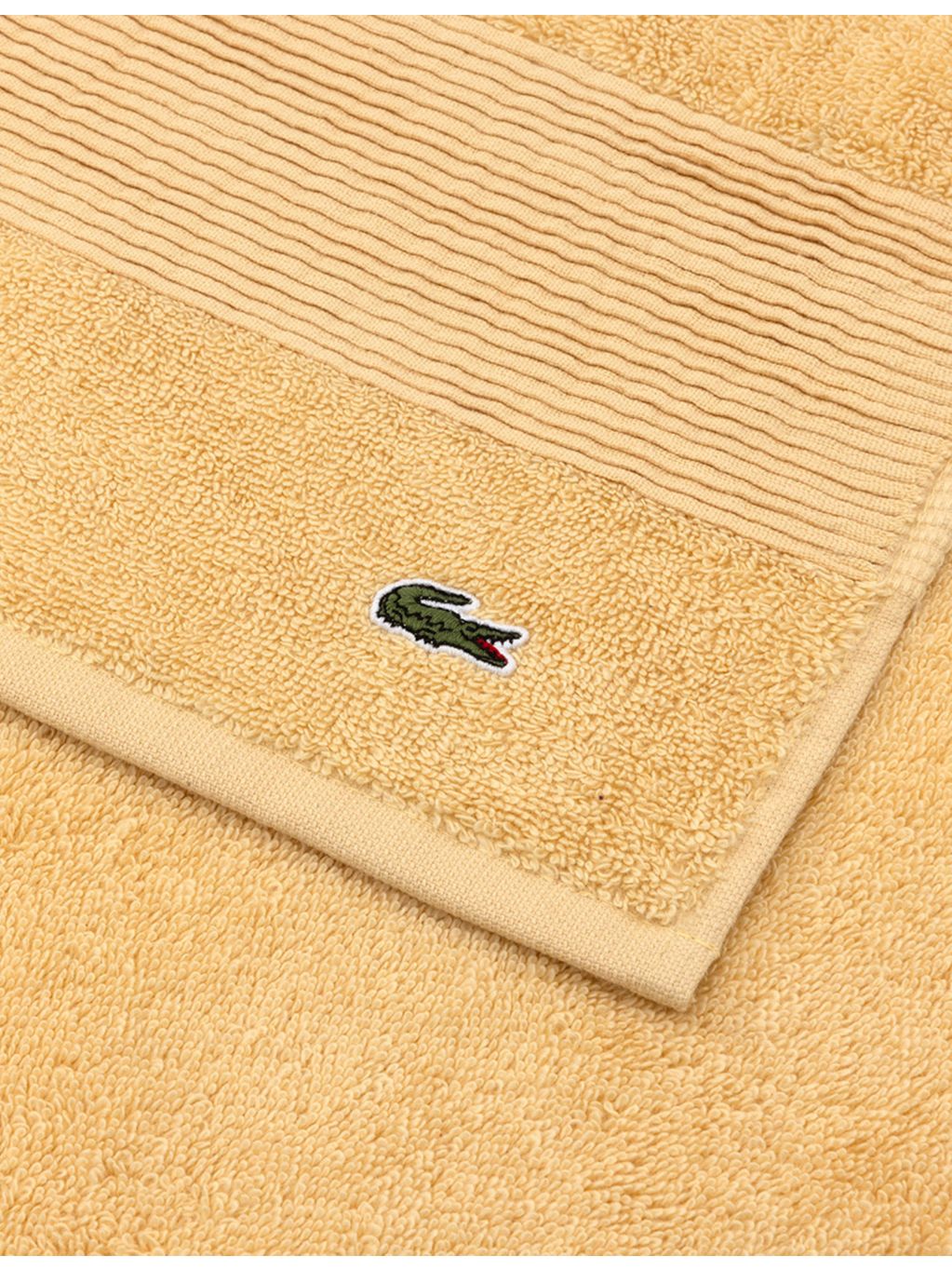 Lacoste 100% cotton towel, 600 thread count (British brand)