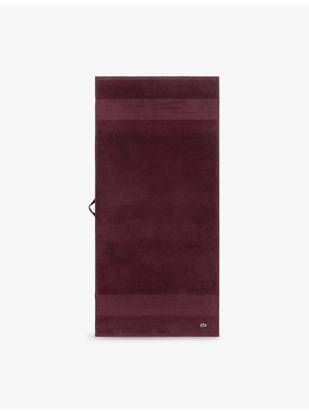 Lacoste cotton towels in guest, hand and bath sizes (British brand)