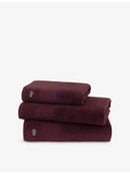 Lacoste cotton towels in guest, hand and bath sizes (British brand)