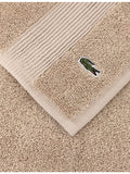 Lacoste cotton towel 600 thread count (British brand)