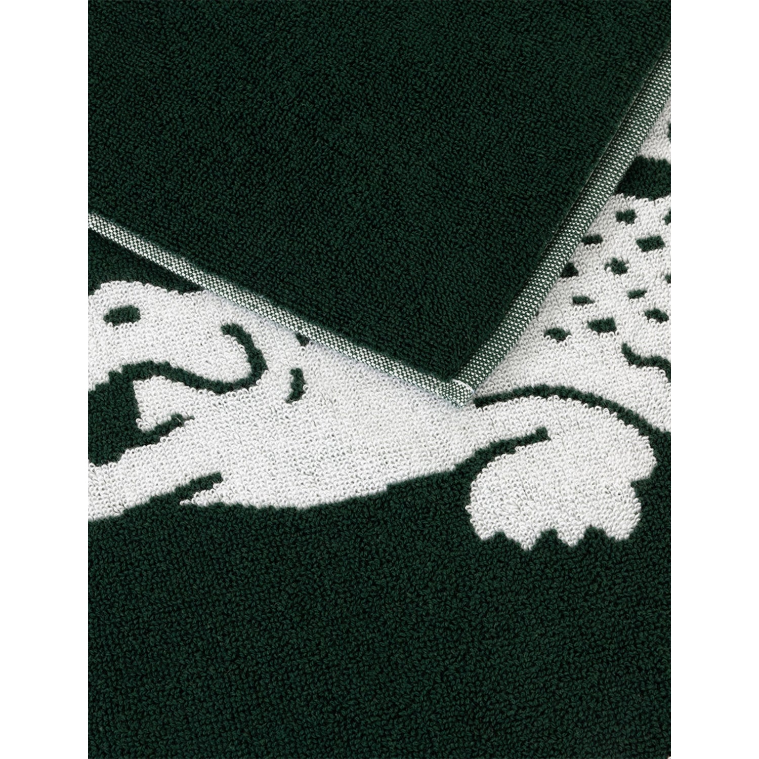 Lacoste L Rétro cotton beach towel 60x160cm, imported from the UK