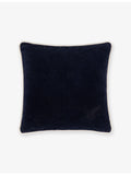 Lacoste square cotton-velvet cushion cover 45cm, UK version