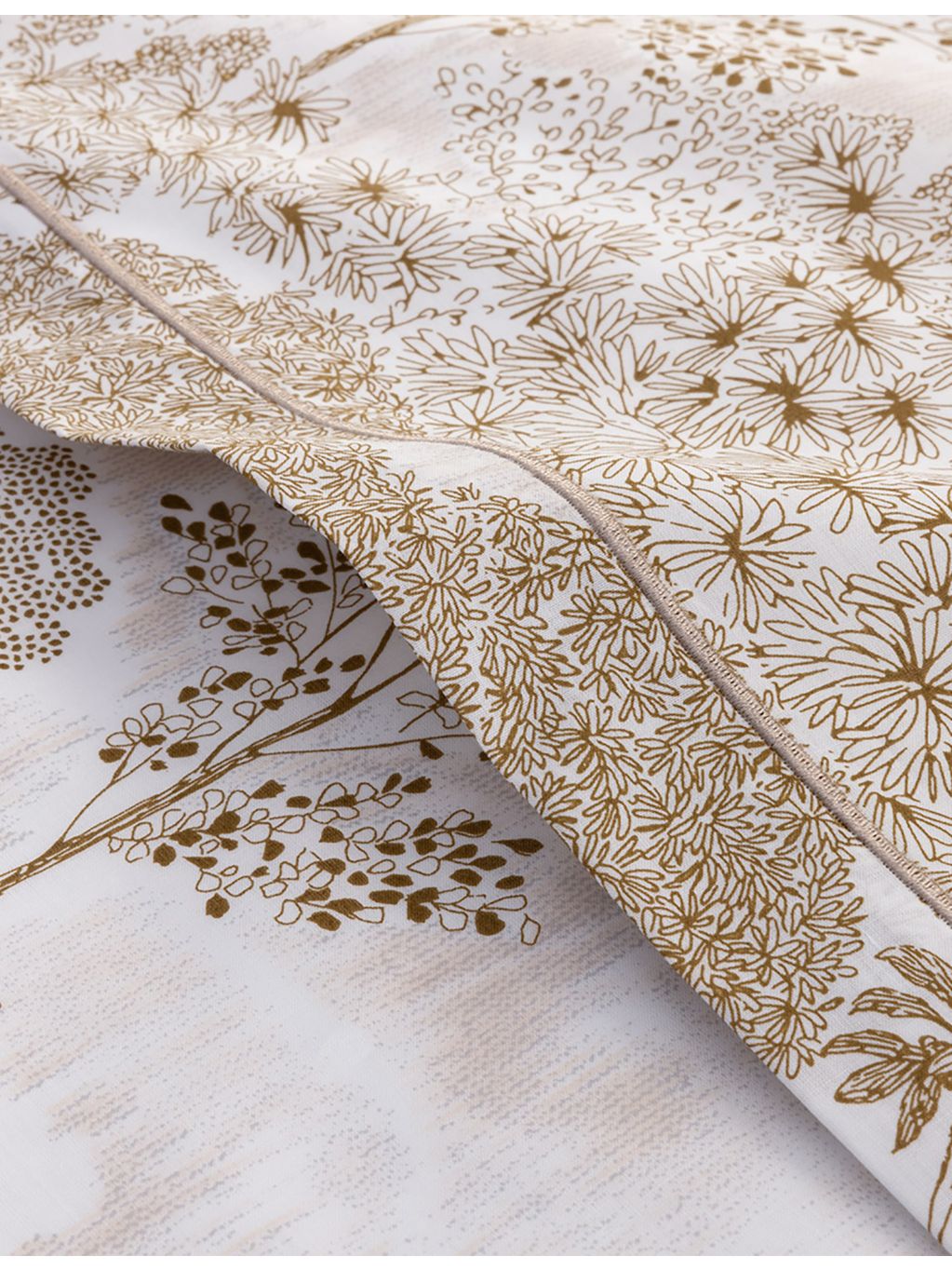 Yves Delorme Paysage cotton batiste flat sheet (British brand)
