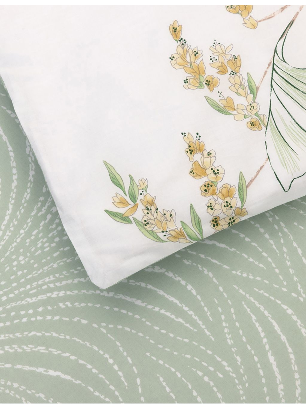 Yves Delorme Pollen floral cotton-batiste duvet cover, imported from the UK