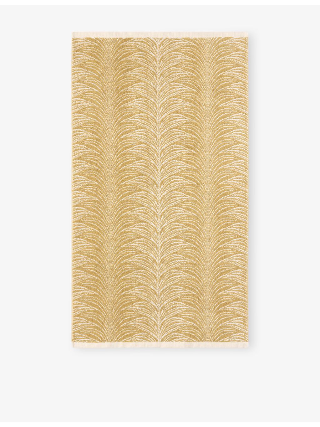 Yves Delorme Pollen abstract-pattern cotton towel - British product