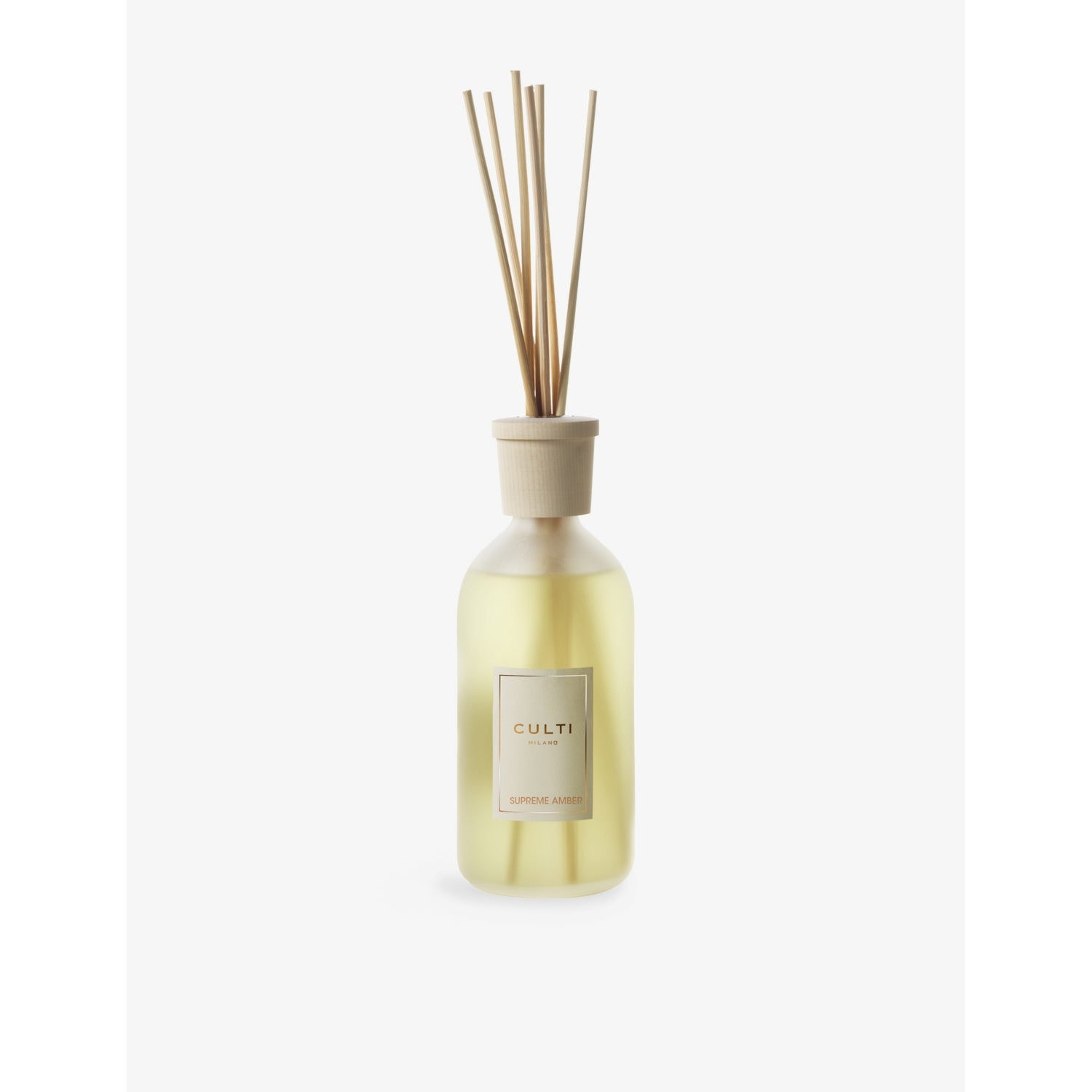 Culti Supreme Amber reed diffuser set 500ml, imported from the UK