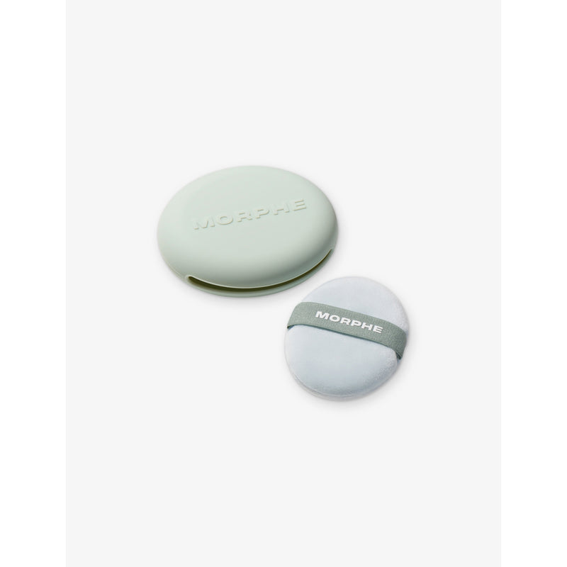 Morphe All Set Touchup Powder Puff for makeup setting, (British brand)
