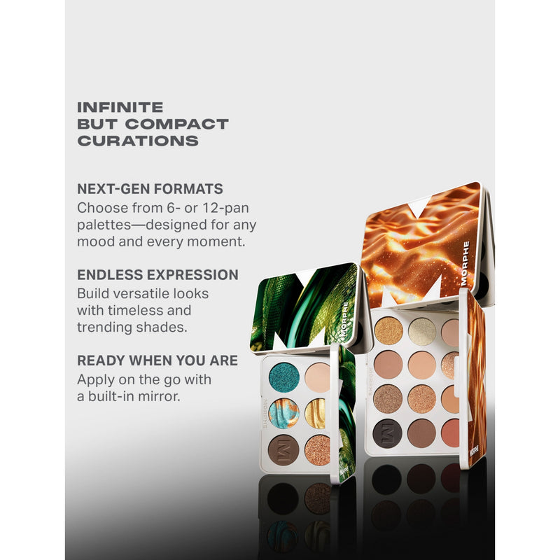 Morphe Rich Glitch eyeshadow palette 7.5g, UK version