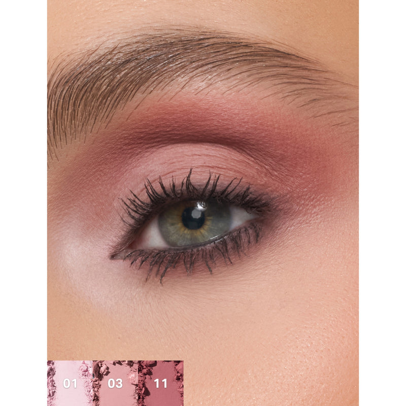 Morphe eyeshadow palette Rose Frequency 15g, imported from the UK
