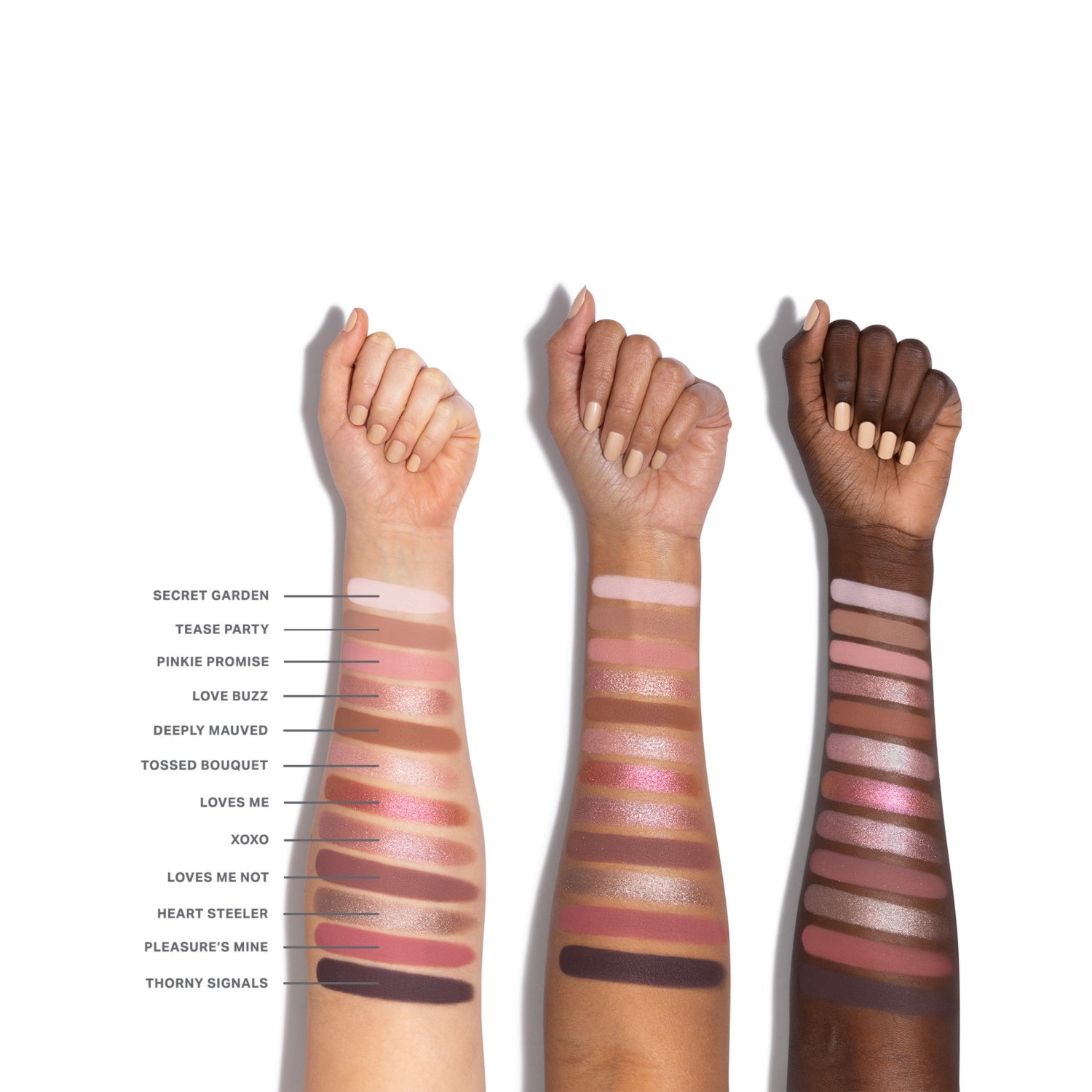 Morphe eyeshadow palette Rose Frequency 15g, imported from the UK