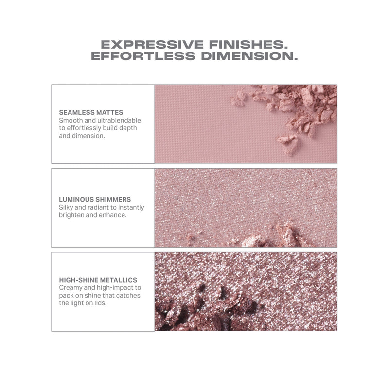Morphe eyeshadow palette Rose Frequency 15g, imported from the UK