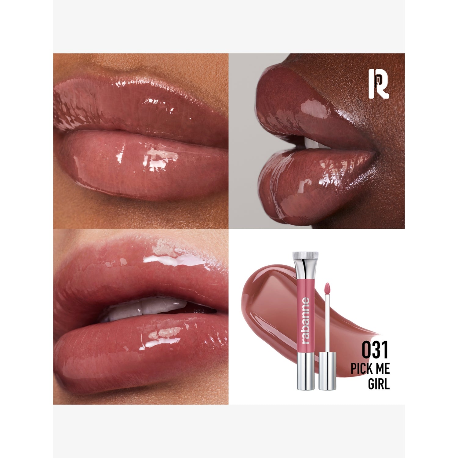 Rabanne Glowies lip gloss 8.5ml - British product