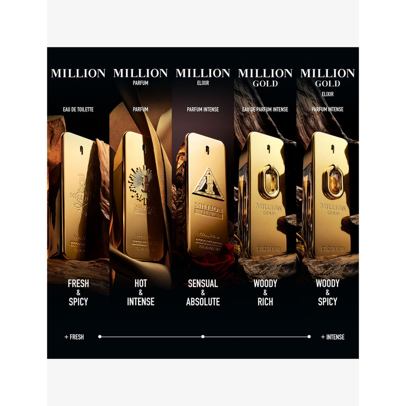 Rabanne Eau de Parfum Intense Million Gold 200ml - British product