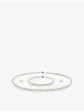 Yoko London 18ct white-gold freshwater pearl set, UK version