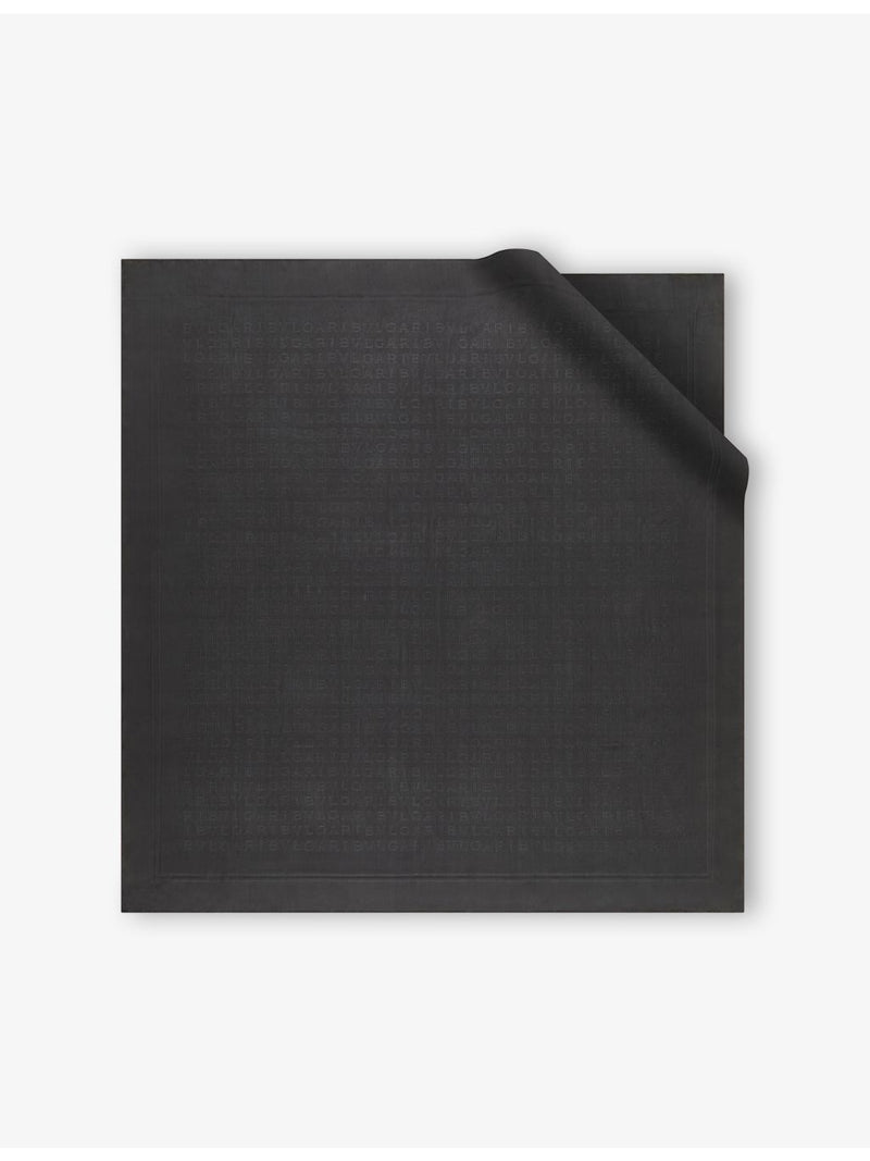 Bvlgari silk scarf Lettere Maxi Voile 140x140cm (British brand)