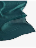 Bvlgari Lettere Maxi Voile silk scarf 140cm (British brand)