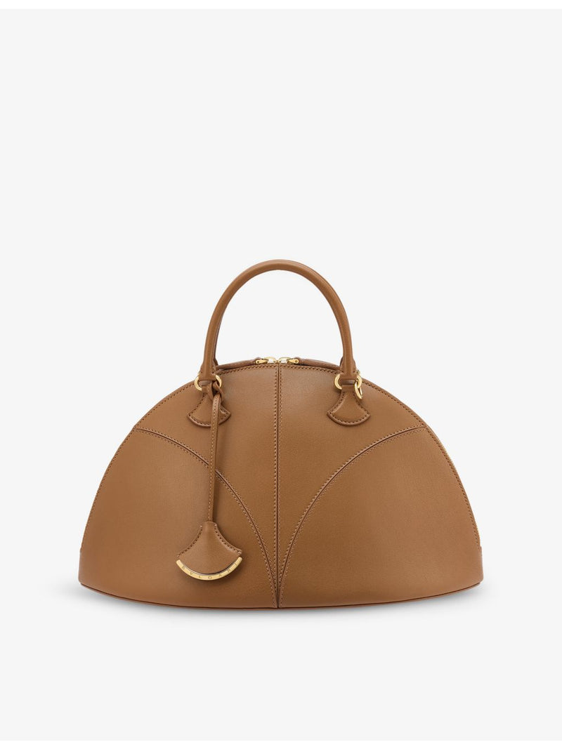 Bvlgari Marquise large top-handle leather bag, imported from the UK