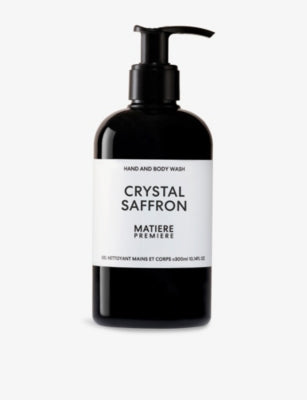 Matiere Premiere Crystal Saffron hand and body wash 300ml, UK version