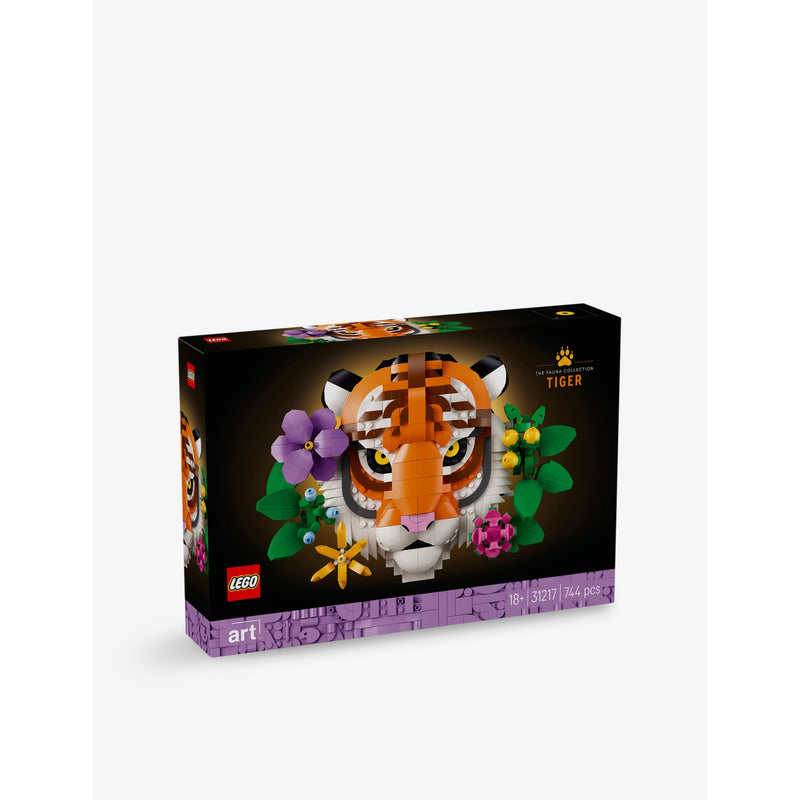 LEGO Art The Fauna Collection Tiger playset 744 pieces, UK version