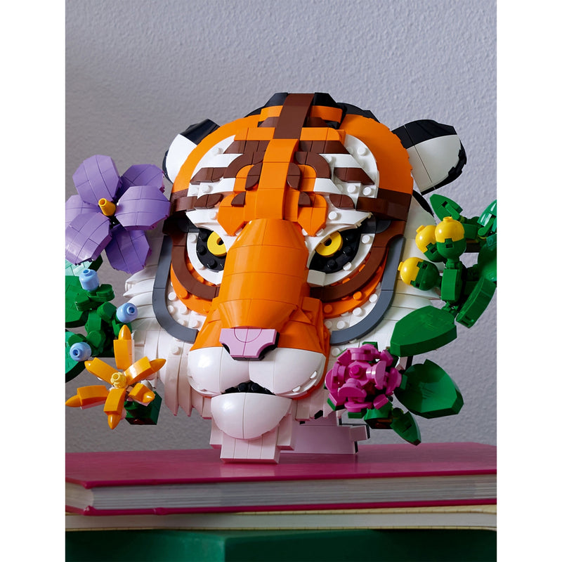 LEGO Art The Fauna Collection Tiger playset 744 pieces, UK version
