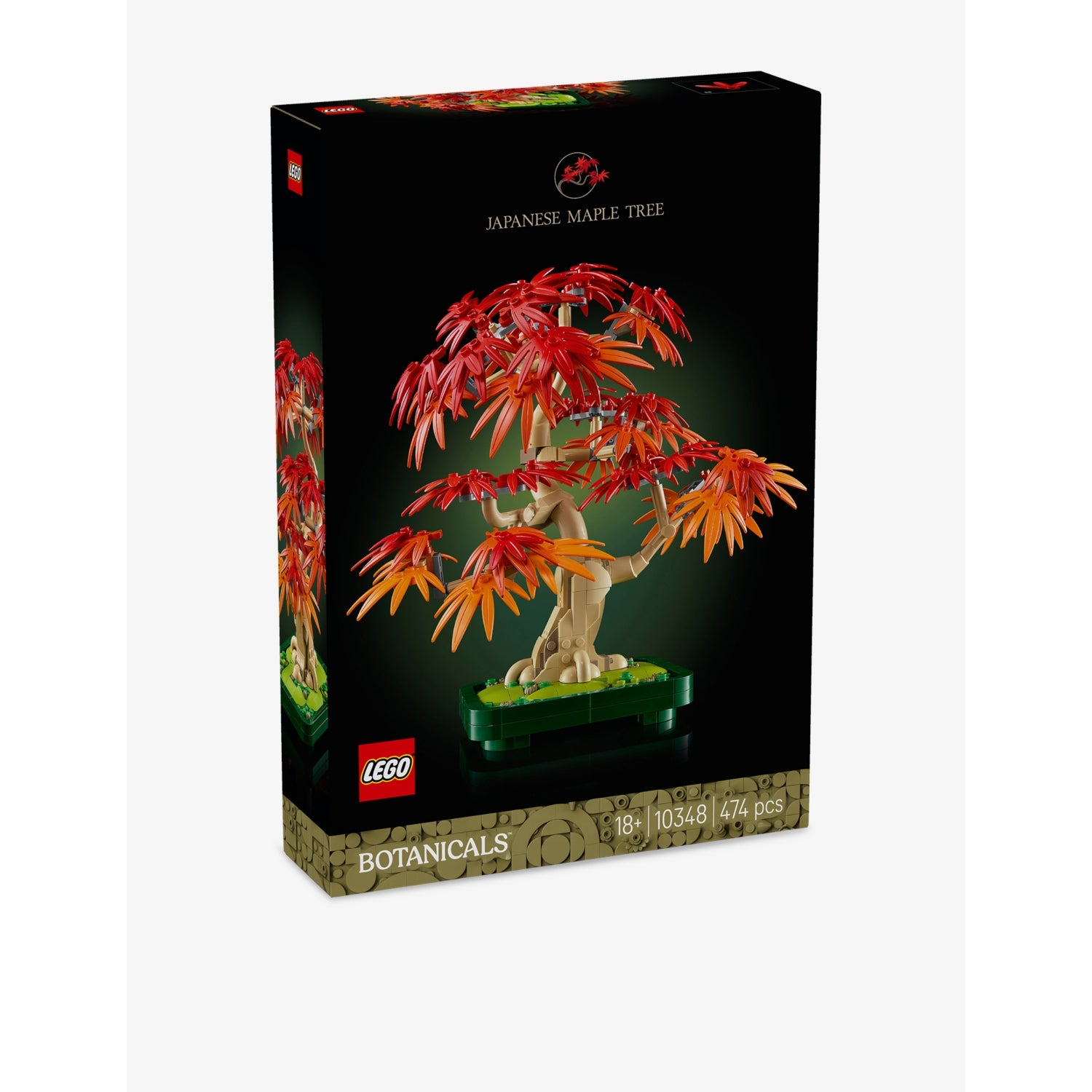 LEGO Botanicals Japanese Red Maple Bonsai Tree building set (British brand)