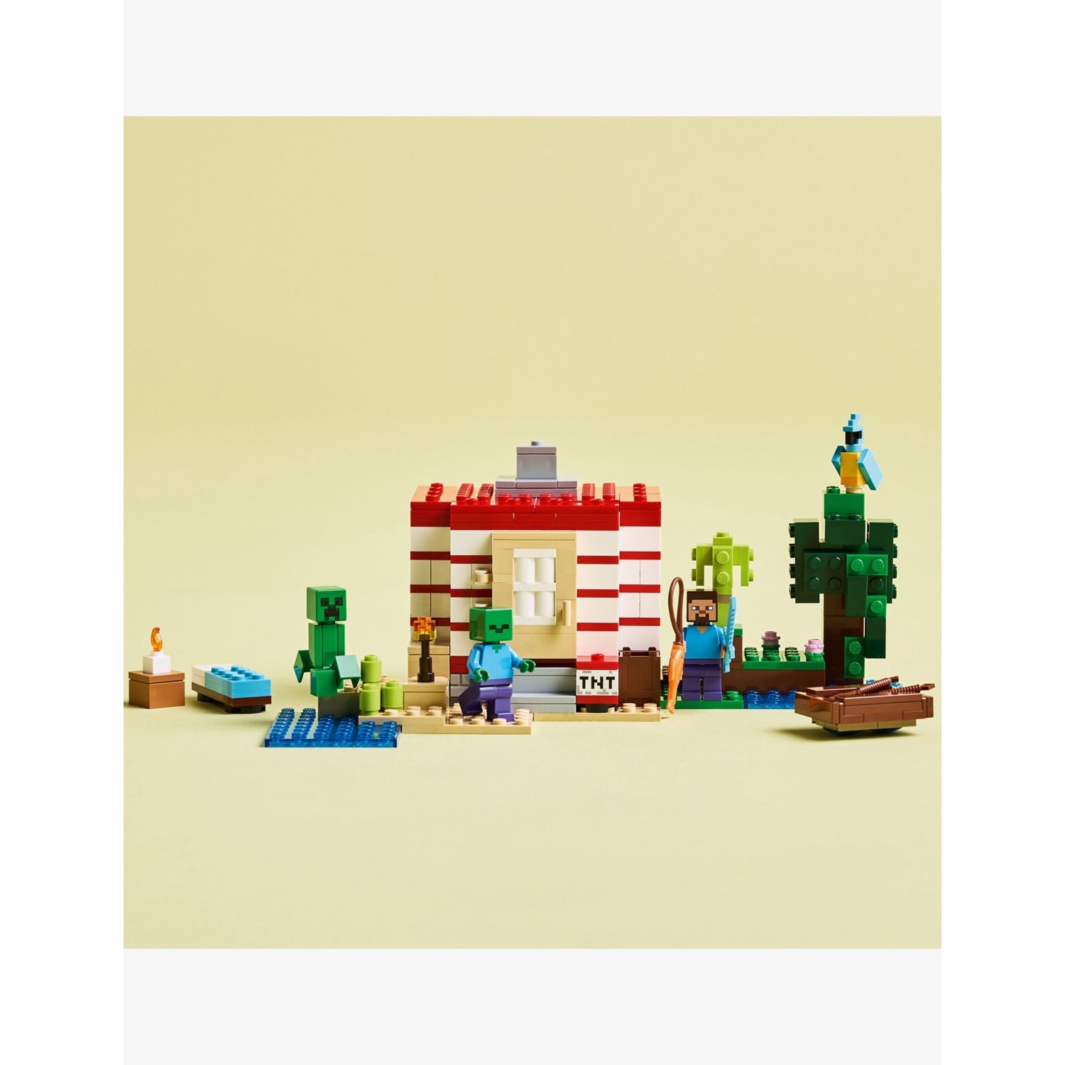 LEGO Minecraft playset TNT Jungle House 287 pieces, UK version