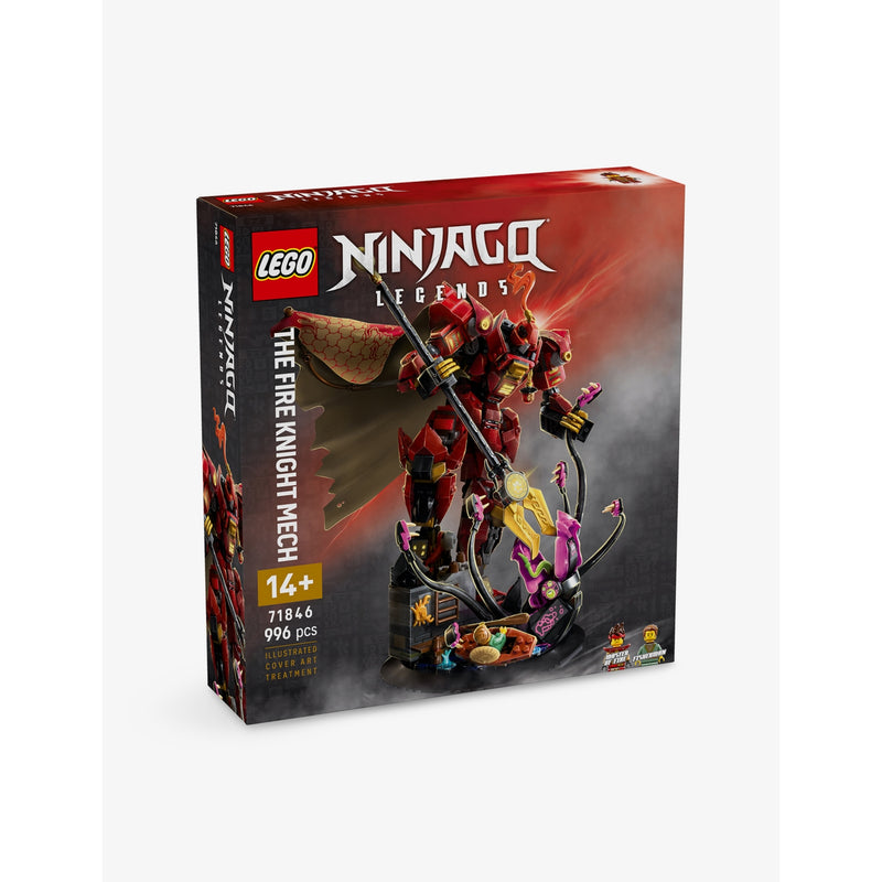 LEGO NINJAGO Fire Knight Mech playset 996 pieces, UK version