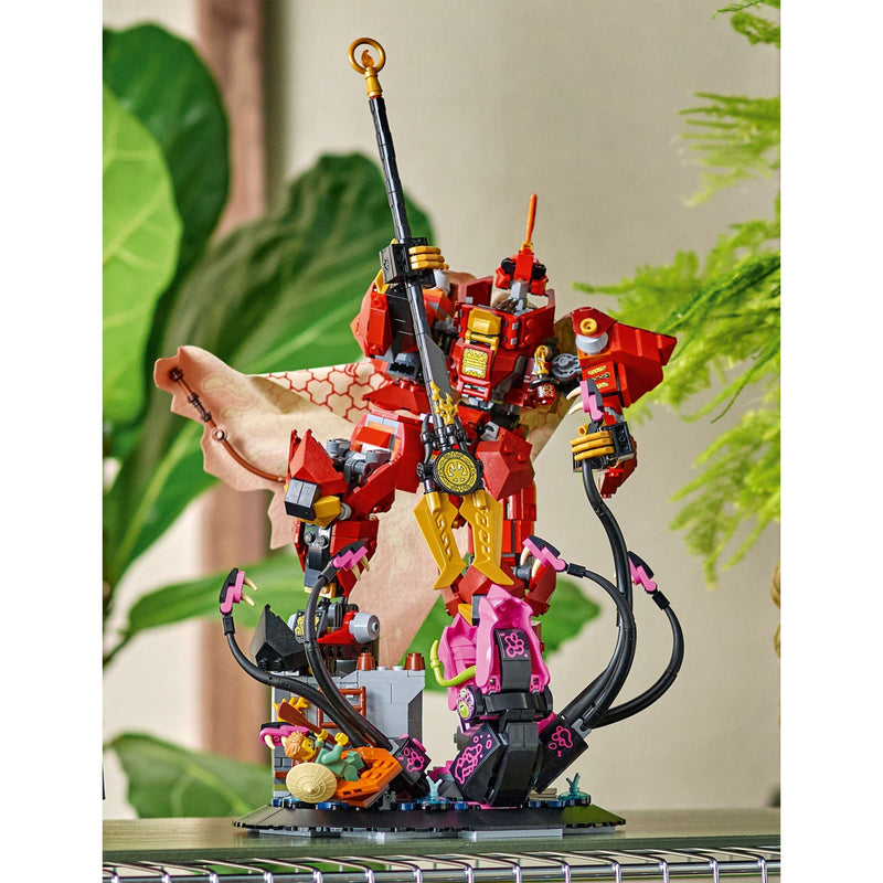 LEGO NINJAGO Fire Knight Mech playset 996 pieces, UK version