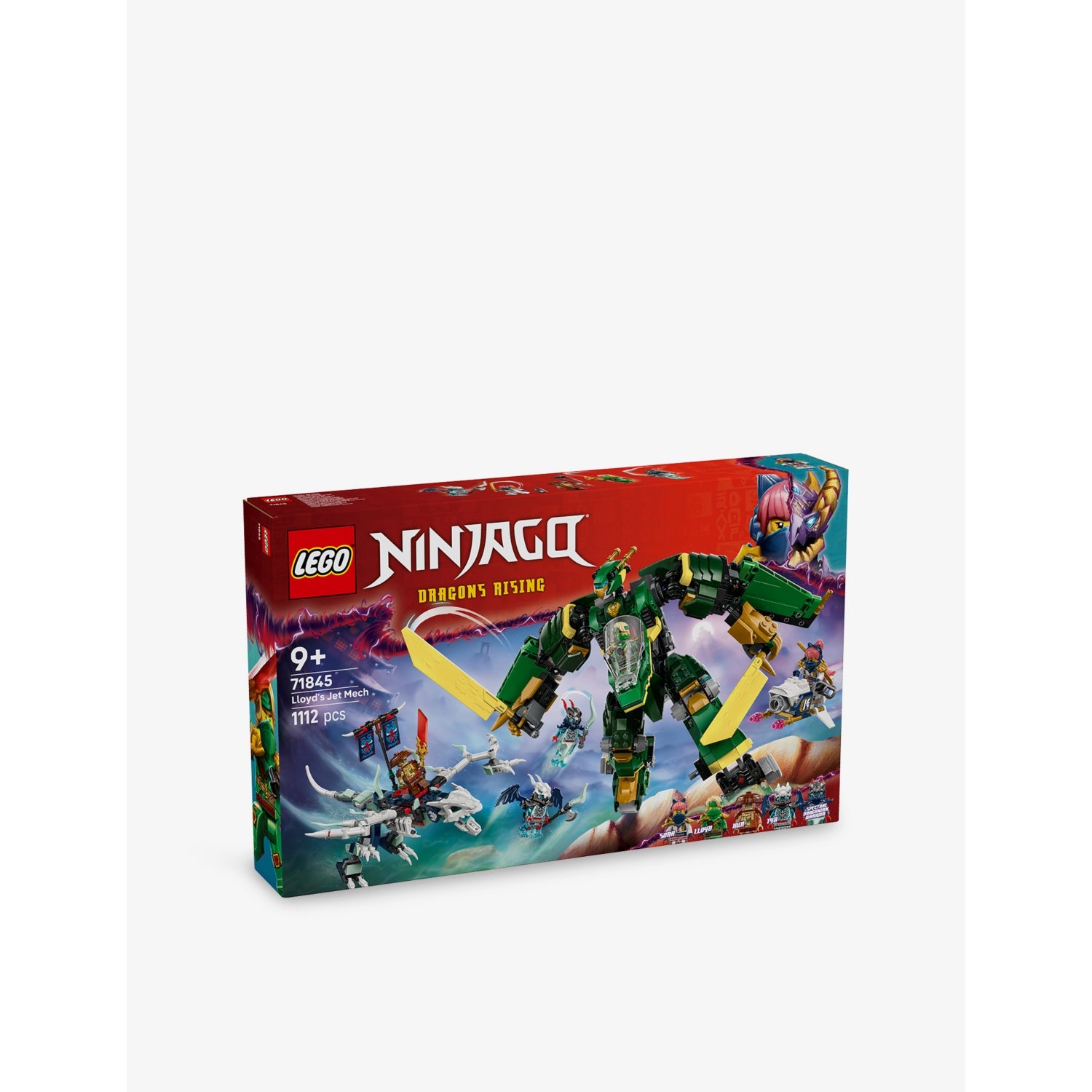 LEGO NINJAGO Lloyd's Jet Mech playset 1112 pieces - British product