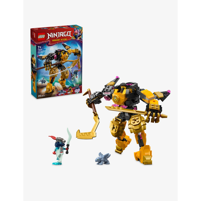 LEGO Ninjago 71839 Arin's Spinjitzu Battle Mech playset (British brand)