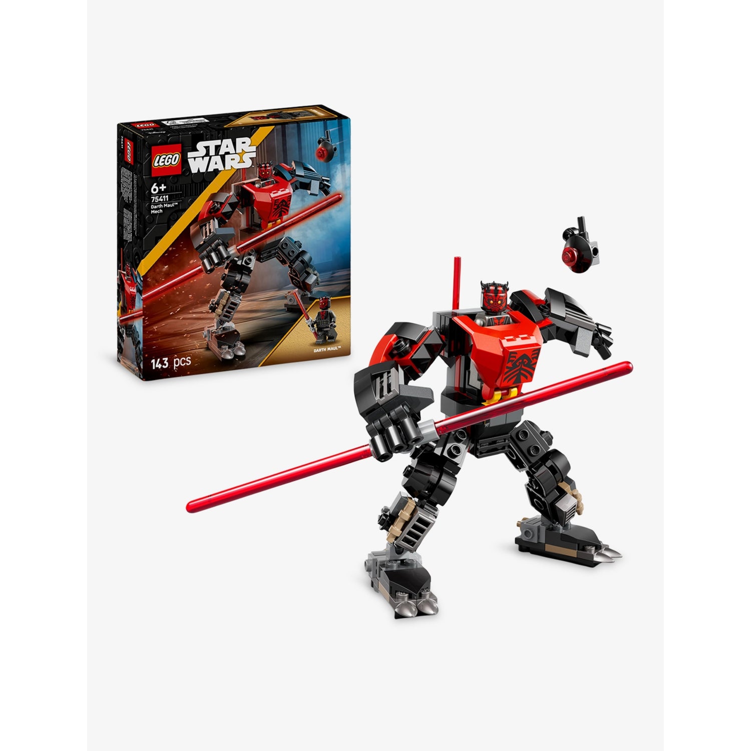 LEGO Star Wars Darth Maul Mech 143-piece playset, British product