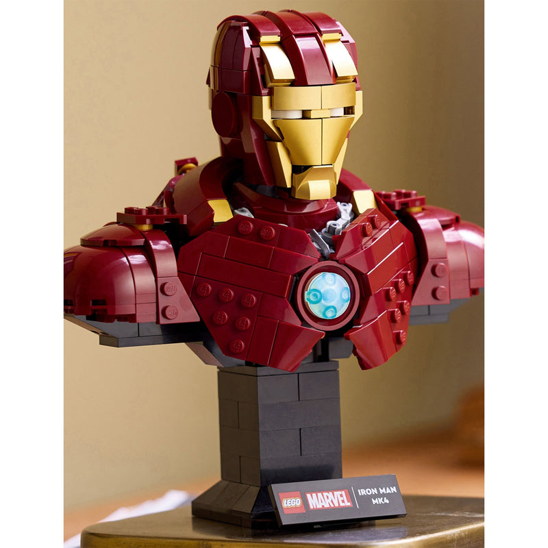 LEGO Iron Man Mk4 Bust playset 436 pieces - British product
