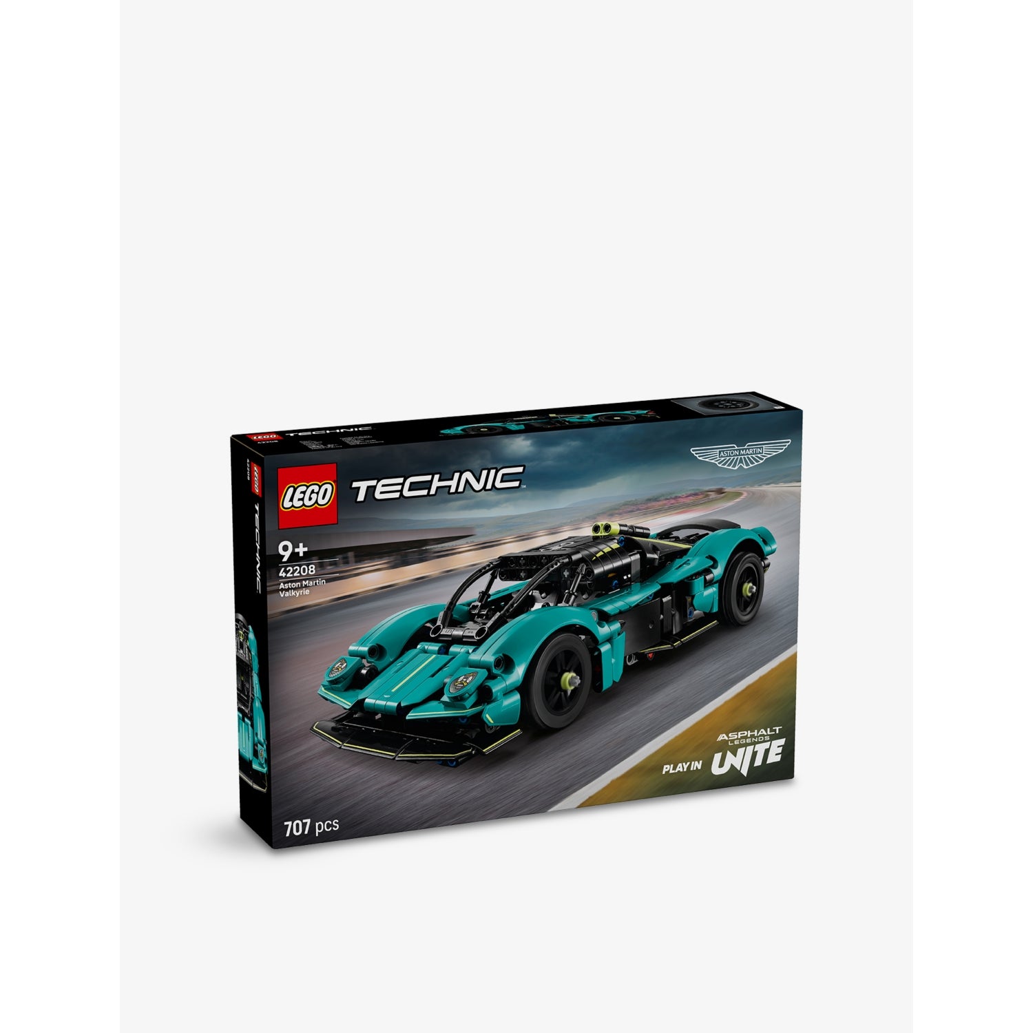 LEGO Technic Aston Martin Valkyrie car set, imported from the UK