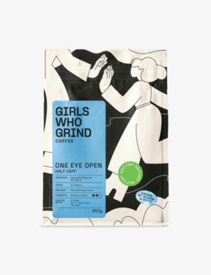 Girls Who Grind One Eye Half coffee 250g, imported from the UK