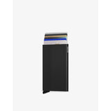 Secrid aluminium cardholder with anti-theft casing (British brand)