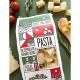 Vallillo Mezzi Paccheri durum wheat pasta 500g, UK version
