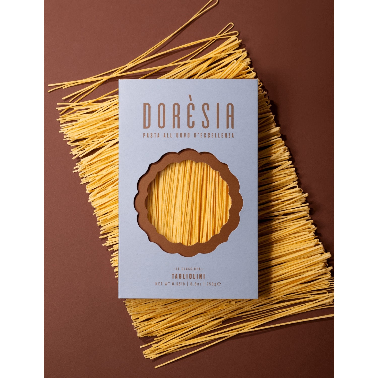 La Pasta di Aldo Doresia tagliolini egg pasta 250g - British product